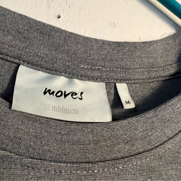 Moves By Minimum sporty stripe sweatshirt size Medium - Picture 10 of 11